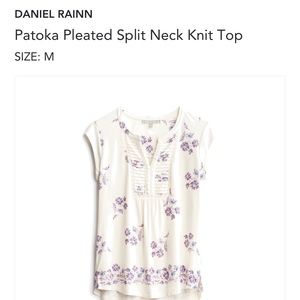 Daniel Rainn pleated top